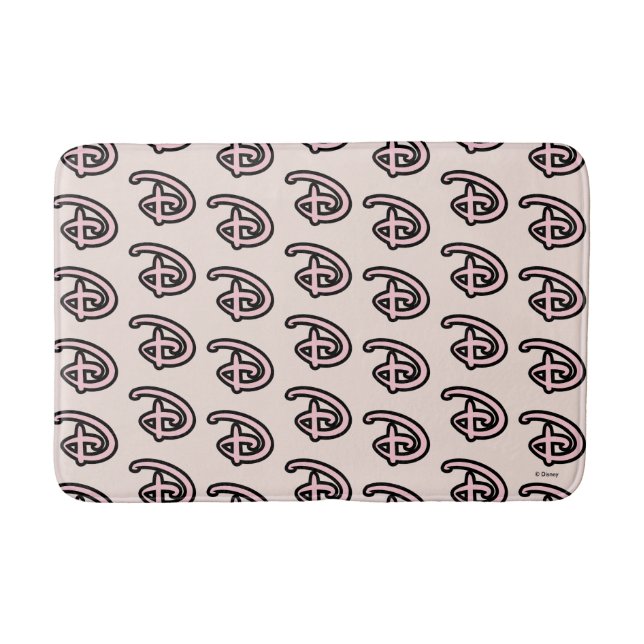 Disney D Logo Bath Mat (Front)