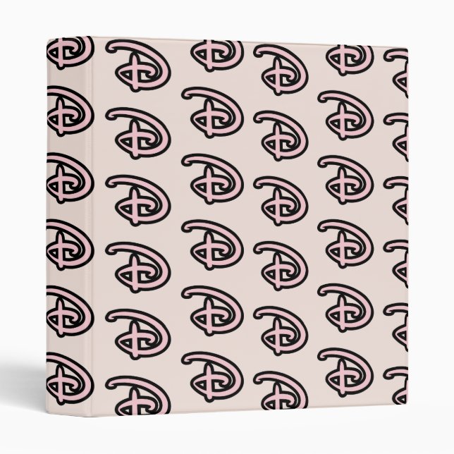 Disney D Logo Binder (Front/Spine)