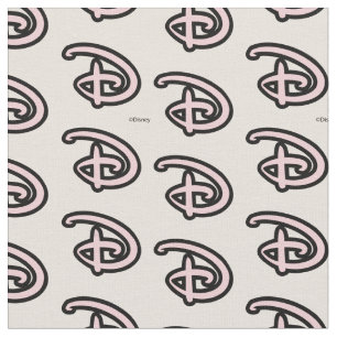 Disney D Logo Fabric