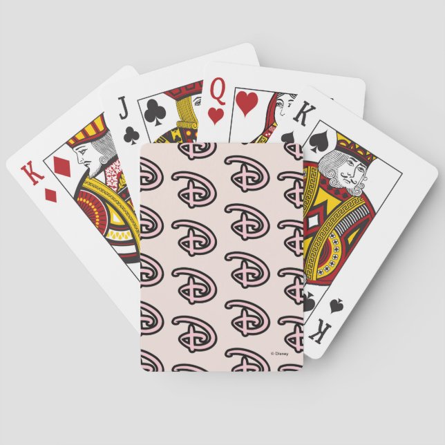 Disney D Logo Playing Cards (Back)