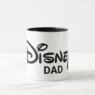 Disney Dad   White Logo Mug
