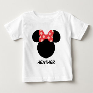 Disney Family Vacation - Minnie   Add Your Name Baby T-Shirt