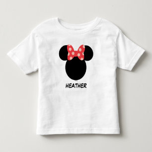 Disney Family Vacation - Minnie   Add Your Name Toddler T-shirt