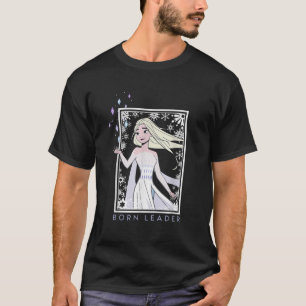 Disney Frozen 2 Elsa Born Leader Snowflake Frame B T-Shirt