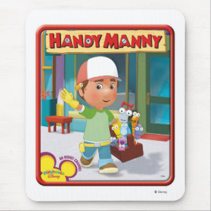 Disney Handy Manny and Tools Mouse Pad