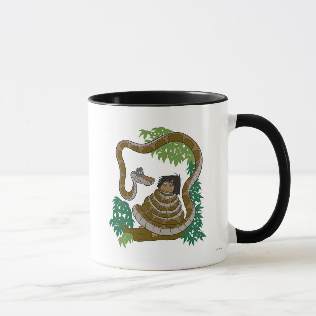 Disney Jungle Book Kaa with Mowgli Mug (Right)