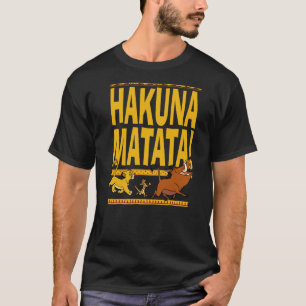 Disney Lion King Hakuna Matata Retro T-Shirt