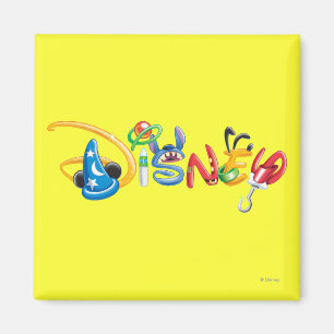 Disney Logo Boy Characters Magnet