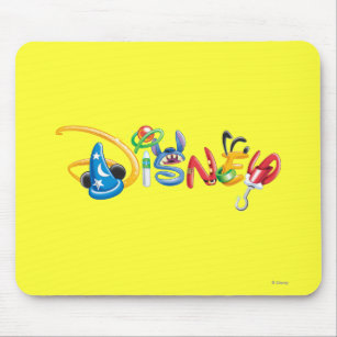 Disney Logo   Boy Characters Mouse Pad