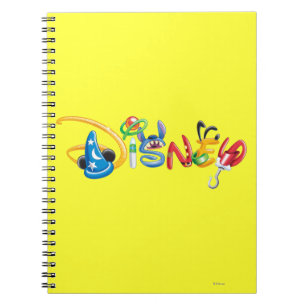 Disney Logo   Boy Characters Notebook