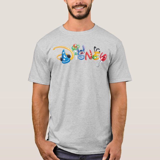 Disney Logo | Boy Characters T-Shirt (Front)