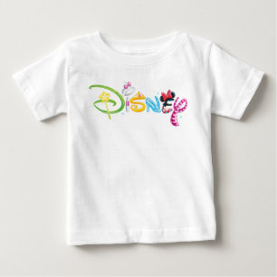 Disney Logo   Girl Characters Baby T-Shirt