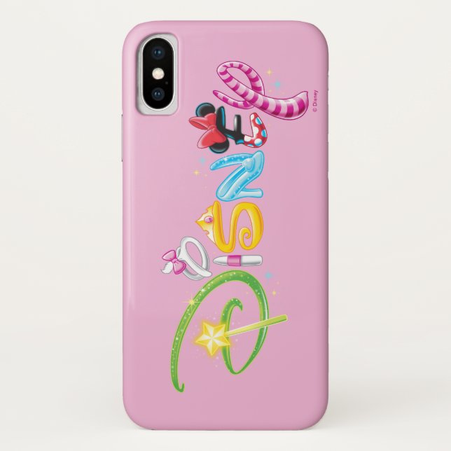 Disney Logo | Girl Characters Case-Mate iPhone Case (Back)