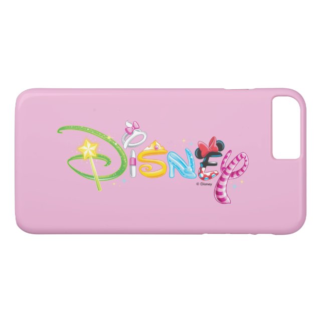 Disney Logo | Girl Characters Case-Mate iPhone Case (Back (Horizontal))
