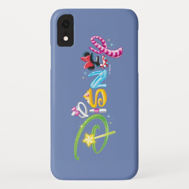 Disney Logo | Girl Characters Case-Mate iPhone Case (Back)