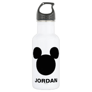 Disney Logo   Mickey Mouse Silhouette  532 Ml Water Bottle