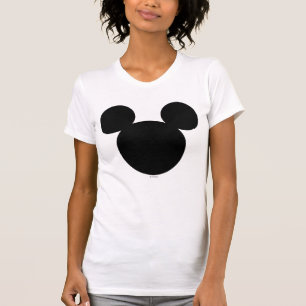 Disney Logo Mickey Mouse Silhouette T-Shirt