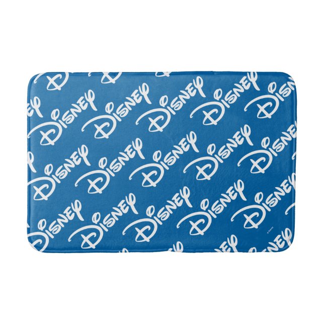Disney Logo Pattern Bath Mat (Front)