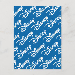 Disney Logo Pattern Postcard