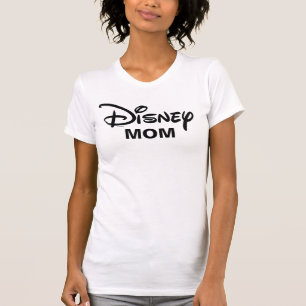 Disney Maman   T-shirt logo blanc