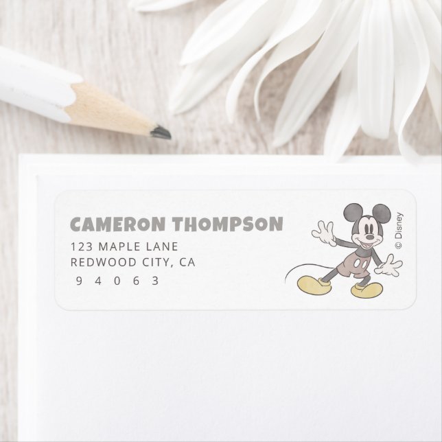 Disney Mickey Baby shower classique (En situation)