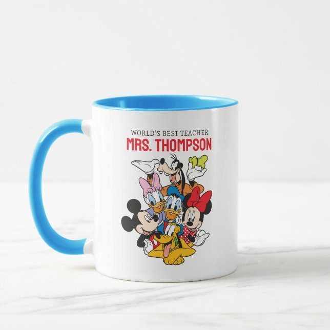 Disney | Mickey & Friends - Custom Teacher Mug (Left)