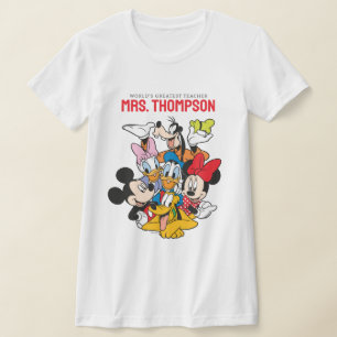 Disney Mickey & Friends - Custom Teacher T-Shirt