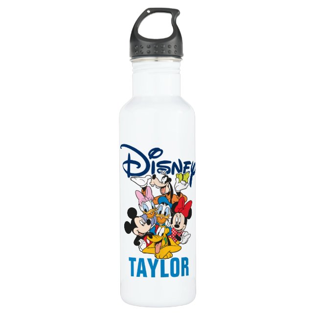 Disney | Mickey & Friends - Family Vacation 710 Ml Water Bottle (Front)