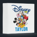 Disney | Mickey & Friends - Family Vacation Binder<br><div class="desc">Love Mickey Mouse? This super Disney Mickey & Friends design features all your favourite characters: Mickey Mouse,  Minnie Mouse,  Donald Duck,  Daisy Duck,  Pluto & Goofy. Personalize by adding your name or custom text.</div>