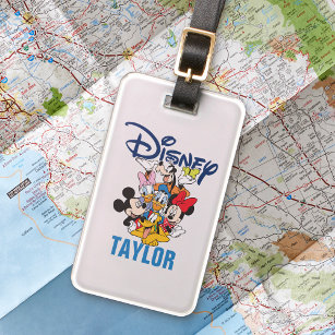 Disney   Mickey & Friends - Family Vacation Luggage Tag