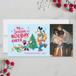 Disney   Mickey & Friends - Holiday Cheer Photo Card