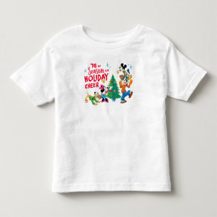 Disney   Mickey & Friends - Holiday Cheer Quote Toddler T-shirt