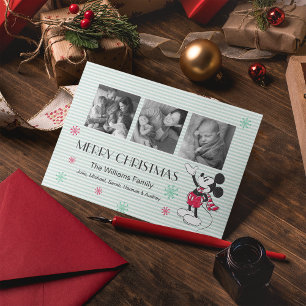Disney Mickey & Minnie Holiday Stripes Pattern
