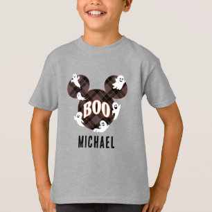Disney Mickey Mouse Boo Ghost Halloween T-Shirt