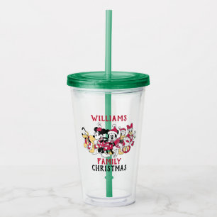 Disney   Personalized Mickey and Friends Acrylic Tumbler