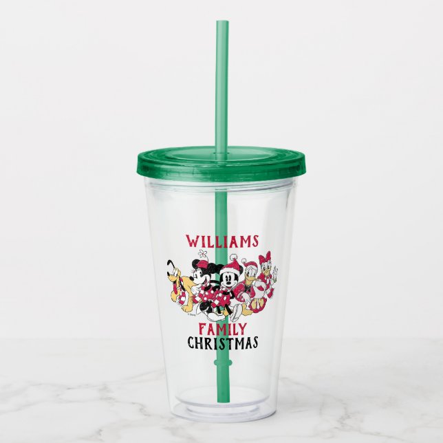 Disney | Personalized Mickey and Friends Acrylic Tumbler (Front)
