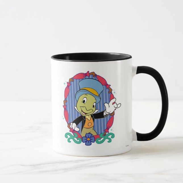 Disney Pinocchio Jiminy Cricket  Mug (Right)
