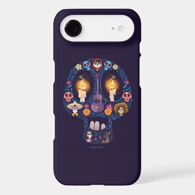 Disney Pixar Coco | Character Sugar Skull Case-Mate iPhone Case (Back)