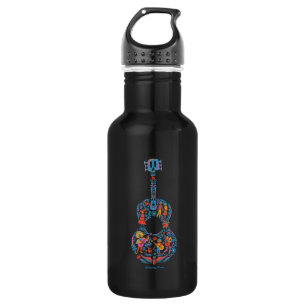 Disney Pixar Coco   Colourful Character Guitar 532 Ml Water Bottle