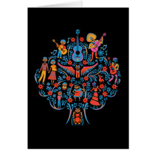 Disney Pixar Coco Colourful Character Tree