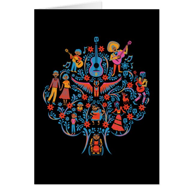 Disney Pixar Coco | Colourful Character Tree (Front)