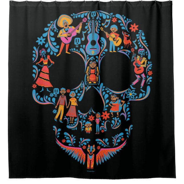 Disney Pixar Coco | Colourful Sugar Skull (Front)