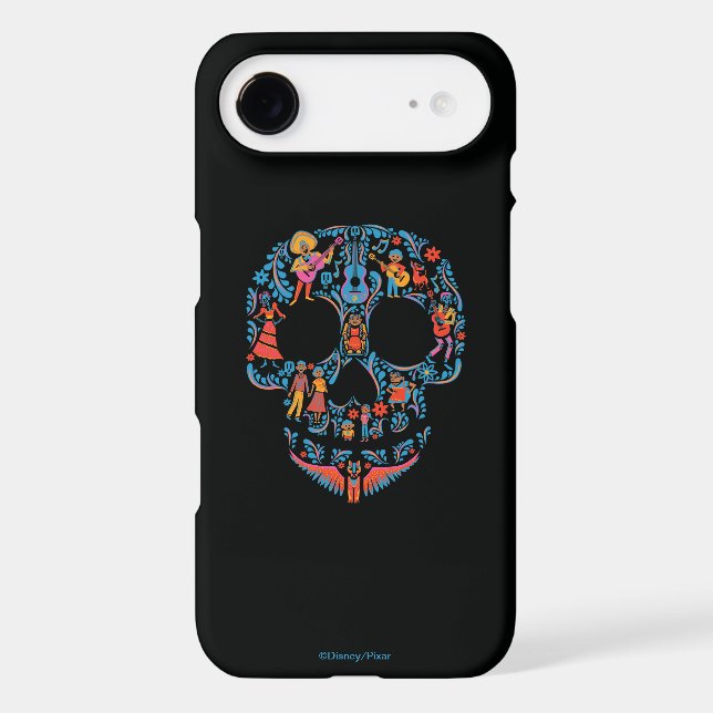Disney Pixar Coco | Colourful Sugar Skull Case-Mate iPhone Case (Back)