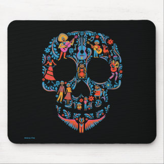 Disney Pixar Coco | Colourful Sugar Skull Mouse Pad