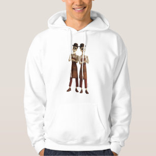 Disney Pixar Coco   Cool Twin Skeletons Hoodie