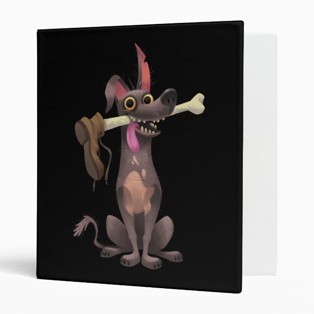 Disney Pixar Coco | Dante | Funny Bone with Shoe Binder (Front/Inside)