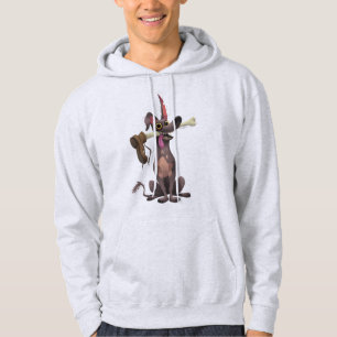 Disney Pixar Coco   Dante   Funny Bone with Shoe Hoodie