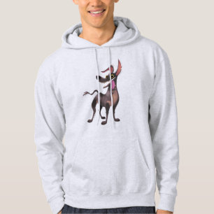 Disney Pixar Coco   Dante   Funny Tongue Out Hoodie