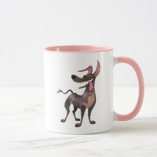 Disney Pixar Coco | Dante | Funny Tongue Out Mug (Right)