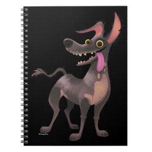 Disney Pixar Coco Dante Funny Tongue Out Notebook
